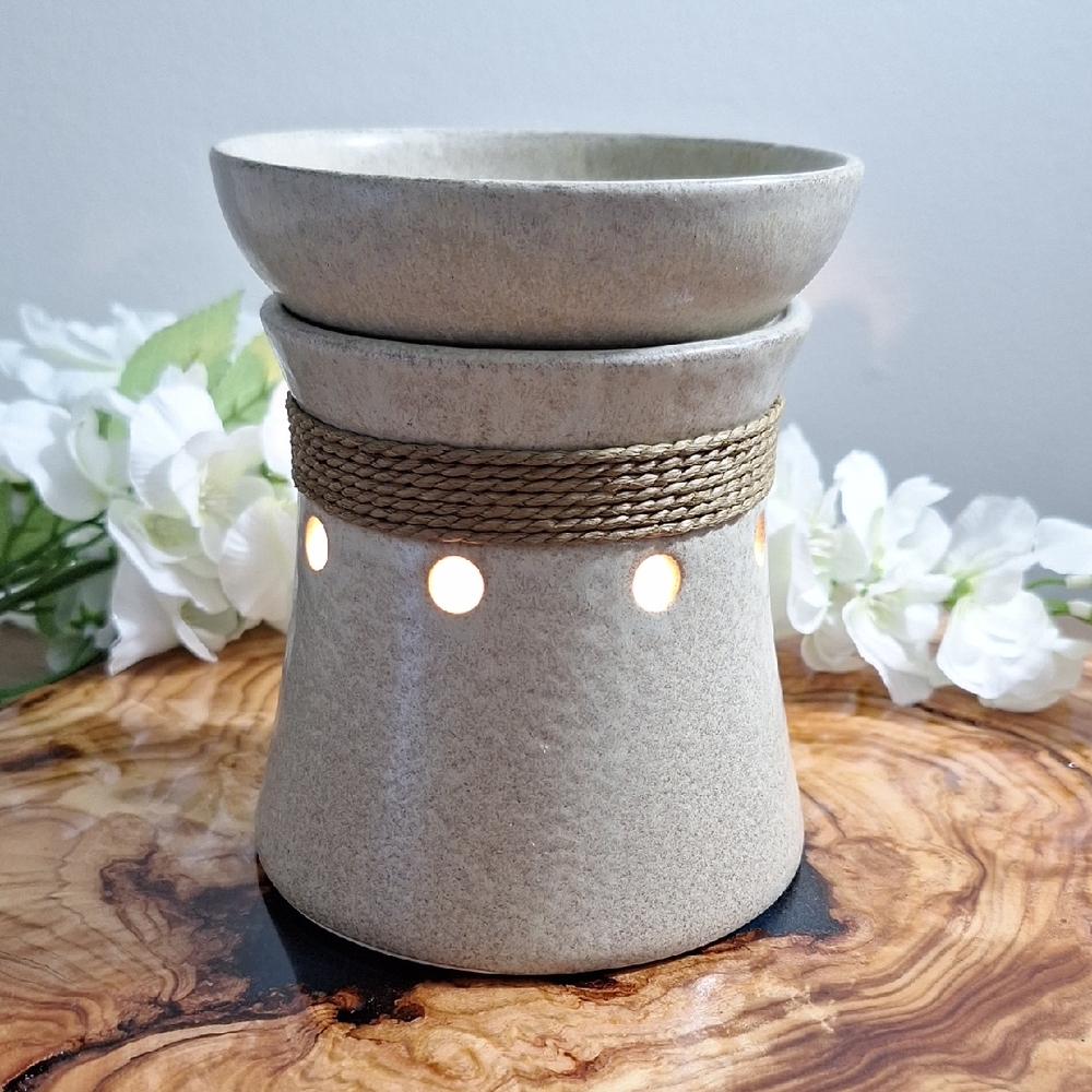 #ADN Scentsy "Hatteras" Mid-size Warmer Model MSW-HATT